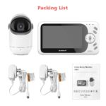4.3 Inch Video Baby Monitor With Pan Tilt Camera 2.4G Wireless Two Way Audio Night Vision Security Camera Babysitter VB801 - Image 2