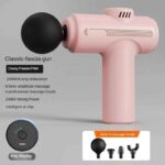 Mini USB Electric Massage Gun Deep Tissue Facial Massgaer 8 Heads Arms Back Leg Muscle Relaxing For Body Back Arm Sport Fitness - Image 2
