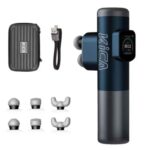 KiCA Pro Double-Head Fascia Gun with LED Display Touchscreen, Deep 13kg Impact Massage Gun, 6 Massage Heads 10 Speeds Power - Image 2