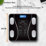 Smart Body Fat Scale Wireless Digital Bathroom Scale Bluetooth Electronic Weight Scale with Smartphone App   4.3   12 Reviews   ౹   84 sold - Image 2