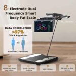 8 Electrodes Digital Smart WIFI Scale for Body Weight Fat Accurate BMI Muscle Mass 28 Body Composition Health Analyzer with App - Image 2