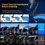Multi Angle Adjustable Car Mount Holder for Phone Cool Dashboard Clip Universal Rotation Mobile Navigation Stand Car Accessories - Image 2