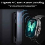 NFC Smart Watch TWS 2-in-1 Headset Bluetooth Call Heart Rate Blood Pressure Health Monitoring - Image 2