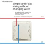 Universal Wall-mounted WiFi Bluetooth Audio with USB Charging Port Socket Panel, Home Wireless Bluetooth Speaker 86mm*86mm - Image 2