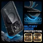 For iPhone 16 Pro Max Case with Camera Control Capture Button SUPCASE UB Mag Slim Shockproof Magnetic Phone Case Cover - Image 2