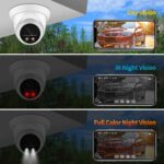 New 4K 8MP IP Camera Audio Outdoor POE H.265 Onvif Wide Angle 2.8mm AI Color Night Vision Home CCTV Video Surveillance Security - Image 2