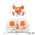 RC Quadcopter With LED Cx10 Mini Remote Control Drone 2.4g 4CH Electronic Helicopter Electric Airplane Toys For Kids Boy Gift - Image 2