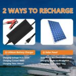TEWAYCELL 12V 300AH LiFePO4 Battery Pack Lithium Iron Phosphate Bluetooth Grade A Built-in BMS for Solar Power System RV NO TAX - Image 2