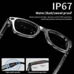 AI Smart Glasses with 8MP Camera Video Recording 100+ Languages Translation Sunglasses Bluetooth Call Music Play Men Women 2025 - Image 2