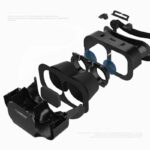 Shinecon 3D VR Glasses Virtual Reality Viar Goggles Headset Devices Smart Helmet Lenses For Cell Phone Mobile Smartphones Viewer - Image 2
