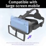 VR Glasses Virtual Reality Headset Viar Devices Helmet 3D Lenses Smart Goggles For Smartphones Phone Mobile Gogle Game Accessory - Image 2