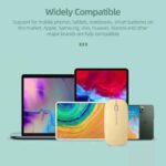 Bluetooth-compatible Wireless Mouse Computer Laptop Mouse Silent Optical Mouse for iPad Samsung Tablet Universal Mice Noiseless - Image 2