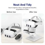 For Meta Oculus Quest 3 2 Pro Quest3 Quest2 Cradle Stand Holder Support Game Accessory Virtual Reality VR Glasses Headset Helmet - Image 3