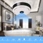 V380 Pro 3MP WIFI 360 Degree Camera Panoramic Fisheye Lens CCTV Smart Home Indoor Wireless Camera Security Protection - Image 3
