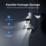 IMILAB Outdoor Surveillance Camera Dual Lens 360° PTZ Camera Colour Night Vision WiFi/LAN 7/24 Work EC6 Dual With MiHome App - Image 2