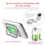 4.3 Inch Video Baby Monitor With Pan Tilt Camera 2.4G Wireless Two Way Audio Night Vision Security Camera Babysitter VB801 - Image 3