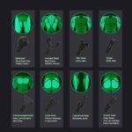 Electric Massage Gun Deep Tissue Facial Massgaer 8 Heads Arms Back Leg Muscle Relaxing For Body Back Arm Sport Fitness - Image 3