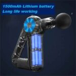 Electric Triangular Fascia Gun With 9-Level Muscle Vibration Relaxation Massage, Convenient Massage Gun With 9 Massage Heads - Image 3