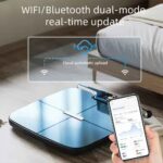 8 Electrodes Digital Smart WIFI Scale for Body Weight Fat Accurate BMI Muscle Mass 28 Body Composition Health Analyzer with App - Image 3