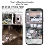 TSA Customs Code Lock Works With Apple Find My Smart Airtag Anti Loss GPS Tracker Padlock For Travel Luggage Password Changeable - Image 3