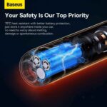 Baseus A3 Lite Car Vacuum Portable Wireless Car Vacuum Cleaner Handheld High Power Cleaning Tool for Auto Interior Dust Remova - Image 3