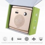 Universal Wall-mounted WiFi Bluetooth Audio with USB Charging Port Socket Panel, Home Wireless Bluetooth Speaker 86mm*86mm - Image 3