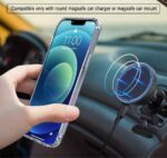 Stand Clear Magnetic Phone Case for iPhone 17 Pro Max Air 13 12 Mini 16 15 14 11 Cases with Kickstand Transparent Holder Cover - Image 2