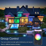 Tuya Smart WiFi Ceiling Light 24W 220V RGB Circular Ambient Lamp APP Control Work With Alexa Google Home For Bedroom Home Decor - Image 2
