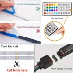 RGB Led Strip Lights 1M-40M Led Room Light with APP Control Flexible Ribbon Luces Led Tape for Room Bedroom Decoration - Image 2