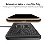 30W Car Wireless Charger Mat Silicone Non-Slip Pad for iPhone 14 13 12 Pro Max Samsung Car Wireless Phone Charger Fast Charging - Image 3