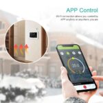 TUYA Wi-Fi Smart Large Colorful Screen Room Programmable Air Thermostat WIFI for Switch Heating Cooler Bridge Voice Alexa - Image 3