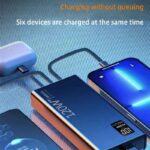 Lenovo 120W 50000mAh High Capacity Power Bank 4 in 1 Cables Fast Charging Power Bank Portable Charger for iPhone Samsung - Image 3