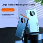 Lenovo 120W 500000mAh High Capacity Power Bank Fast Charging Powerbank Digital Display Portable Battery Charger For iPhone VIVO - Image 3