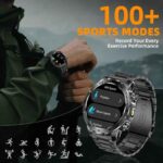 LIGE 2026 800mAh Super Capacity Battery Adult Men Smart Watch Compass 1.53-inch Bluetooth Call IP68 Waterproof Sports Smartwatch - Image 3