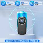 WiFi 4K Mini Thumb Camera Bodycam Action Bike Cam Motorcycle Sport Cam Body Action Sports DV Camcorder 30M Waterproof Optional - Image 2