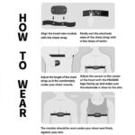 Magene H303 Heart Rate Sensor Bluetooth ANT Upgrade HR Monitor With Chest Strap Dual Mode Computer Bike Sports Band Belt - Image 3