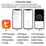 1-10PCS Tuya WiFi GU10 LED Spotlight Smart Light Bulb Dimmable 1-100% Lamps Smart Life App Control Works with Alexa Google - Image 2