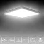 Modern LED Ceiling Light Smart Tuya App Alexa Voice Remote Control Panel Indoor Lamp For Home Bedroom Living Room Kitchen Lustre - Image 4