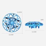 New Gift Kids Toys UFO Drone Fly Helicopter Infraed Hand Sensing Induction RC Aircraft Upgrade Quadcopter for Children - Image 4