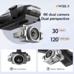 4DRC V14 Drone 4K HD Dual Camera 6K WIFI FPV Height Hold Dron RC Helicopter Professional Mini Quadcopter Foldable Four-Axis toy - Image 3