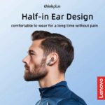 2025 Original Lenovo LP48 TWS Earphone Wireless Bluetooth 5.4 Headset Half In Ear Noise Reduction Free EarBuds For Huawei iPhone - Image 3