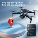 2026 A14 Pro Max Gps Drone Brushless Screen Control Obstacle Avoidance Optical Flow Intelligent Remote Control Aircraft 10000m - Image 4