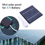 USB Solar Panel Outdoor 0.9-5W 2-12V Portable Polysilicon + Epoxy Travel Solar System Charger for 3-12V Battery/Mobile Phone - Image 3