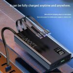 Lenovo 120W 50000mAh High Capacity Power Bank 4 in 1 Cables Fast Charging Power Bank Portable Charger for iPhone Samsung - Image 4