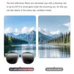 V1 PRO Camera Remote Shoot Smart Eye Glasses UV TWS Earbuds Touch Control Bone Conduction Headphones HIFI Smart Sunglasses - Image 3