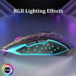 Bluetooth 5.2 Mouse RGB 2.4G Wireless Mouse Dual-Mode Gaming Mouse 6 Buttons Silent Mouse For MacBook Tablet Laptops Computer - Image 4