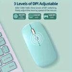 Bluetooth-compatible Wireless Mouse Computer Laptop Mouse Silent Optical Mouse for iPad Samsung Tablet Universal Mice Noiseless - Image 4