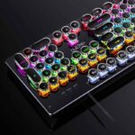 Mechanical Keyboard Switches Gaming Wired Laptop Desktops Computer Accessories low profile Keyboards with numpad - Image 4