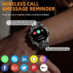 LIGE 2026 800mAh Super Capacity Battery Adult Men Smart Watch Compass 1.53-inch Bluetooth Call IP68 Waterproof Sports Smartwatch