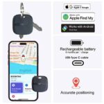 IOS/Android Mini GPS Tracker Rechargeable Anti-Lost Reminder Smart Air Tag Bluetooth Find my Locator Child Luggage Wallet Finder - Image 4